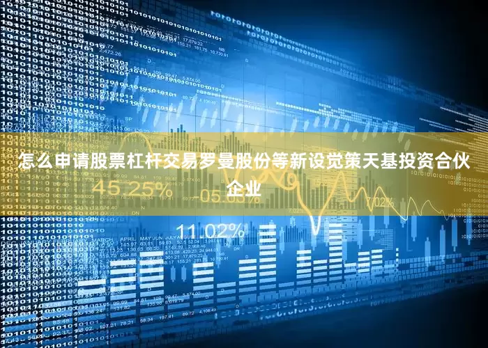 怎么申请股票杠杆交易罗曼股份等新设觉策天基投资合伙企业